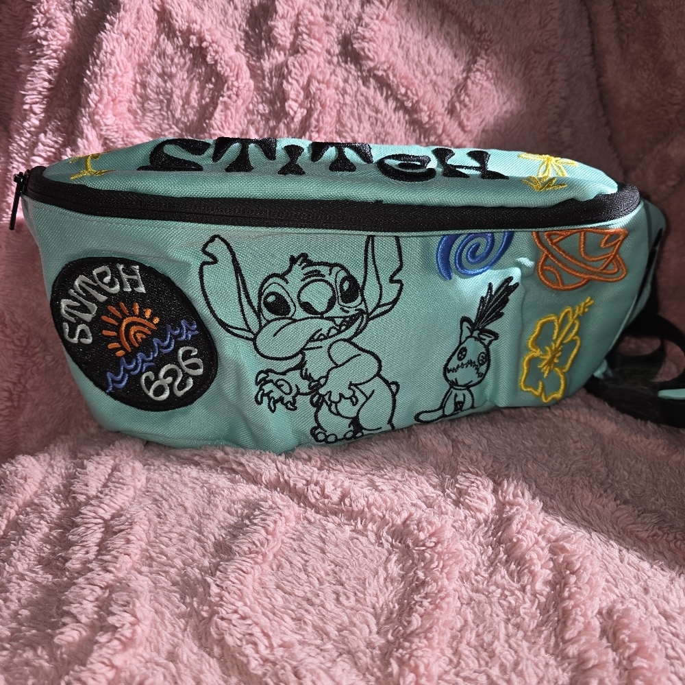 ✨ Disney Parks Lilo & Stitch & Scrump Fanny Pack – 626 Day Edition! ✨